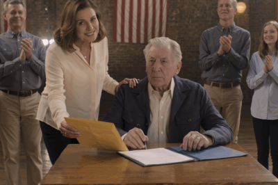 My wife handed me the divorce papers right at my retirement party, while my children clapped. I calmly signed the stack of papers and whispered, ‘You have no idea what you’ve just done…’ I’m the ‘blue-collar failure’ who climbed poles for 35 years to keep the lights on in Cleveland, and my wife chose that exact day to hand me divorce papers, while my kids shouted, ‘Best day ever!’ in front of 120 stunned coworkers. They thought they had finally gotten rid of the embarrassing lineman with nothing to his name. Only..